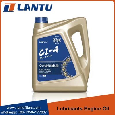 El aceite sintético lleno resistente K10 SAE 15W-40 del motor diesel del aceite lubricante del camión de LANTU mantiene el motor limpio